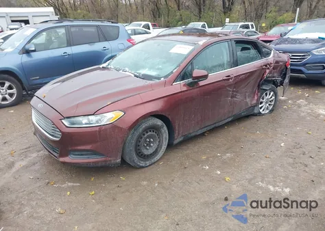 2015 Ford Fusion S from USA, damaged, VIN 3FA6P0G76FR150444